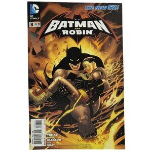 Batman And Robin #8 The New 52 Damian Wayne Peter Tomasi Patrick Gleason DC Comi